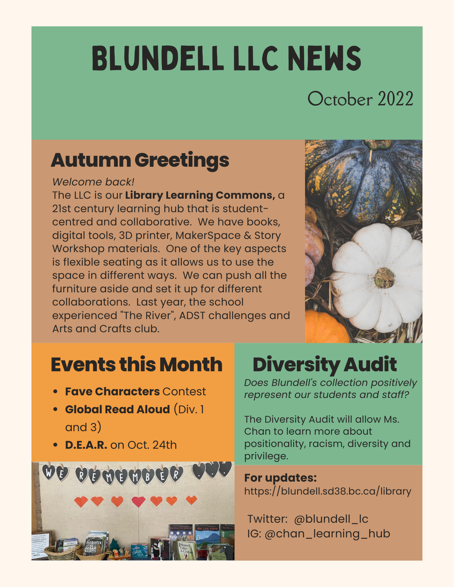 Autumn newsletter